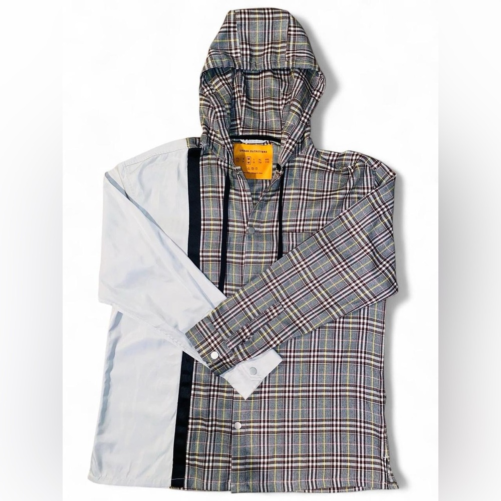 Urban Outfitters Mens Plaid Color
Block Jacket